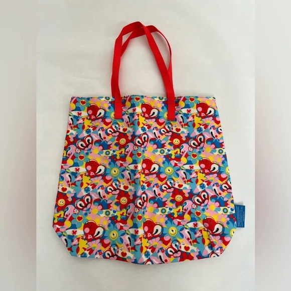 Estee Lauder Hattie Stewart Recycle Floral Shopping Purse Shoulder Bag Tote New - Picture 2 of 11